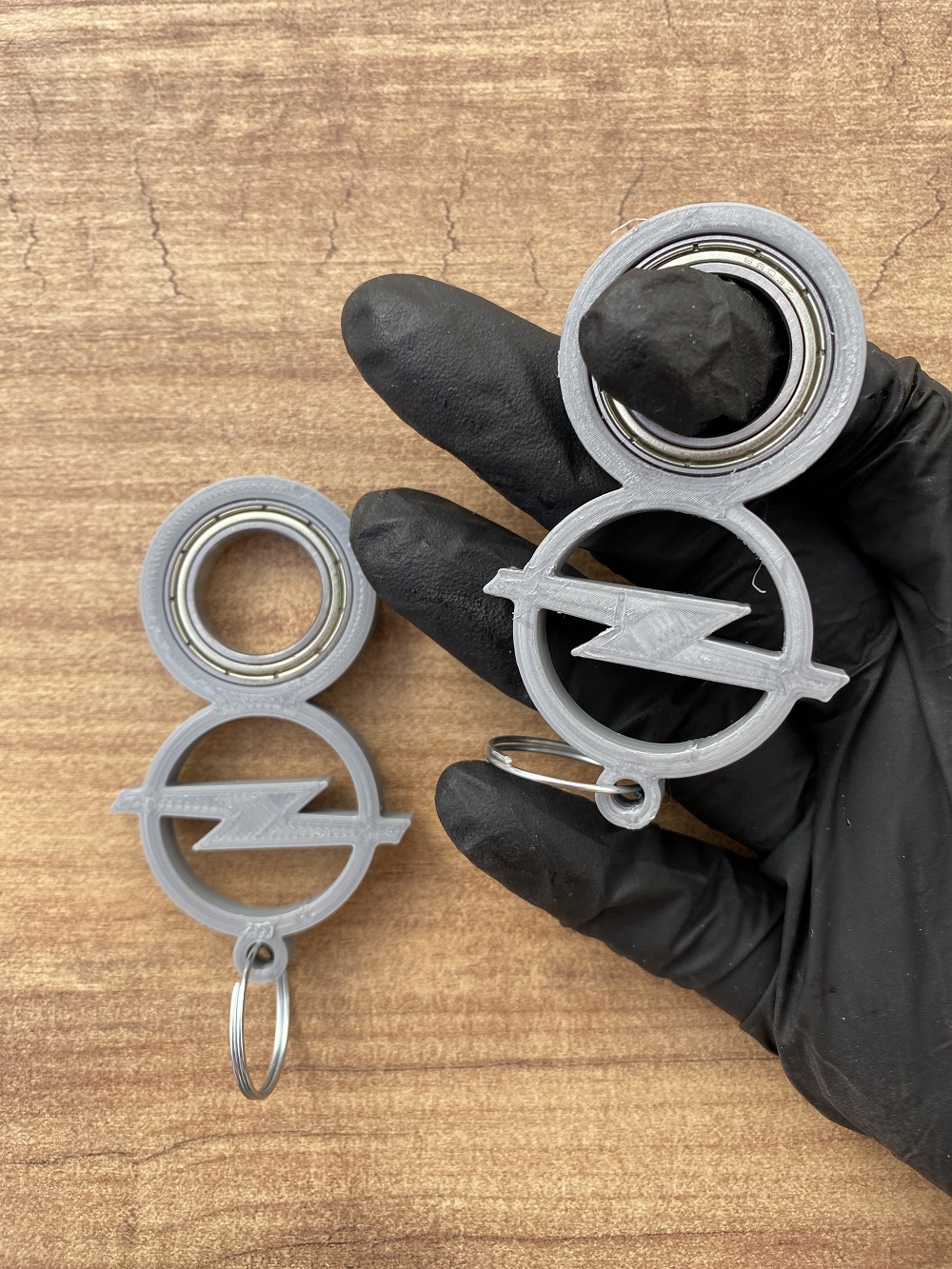 Opel Keyrambit Araba Anahtarlık - Silver - Görsel 3