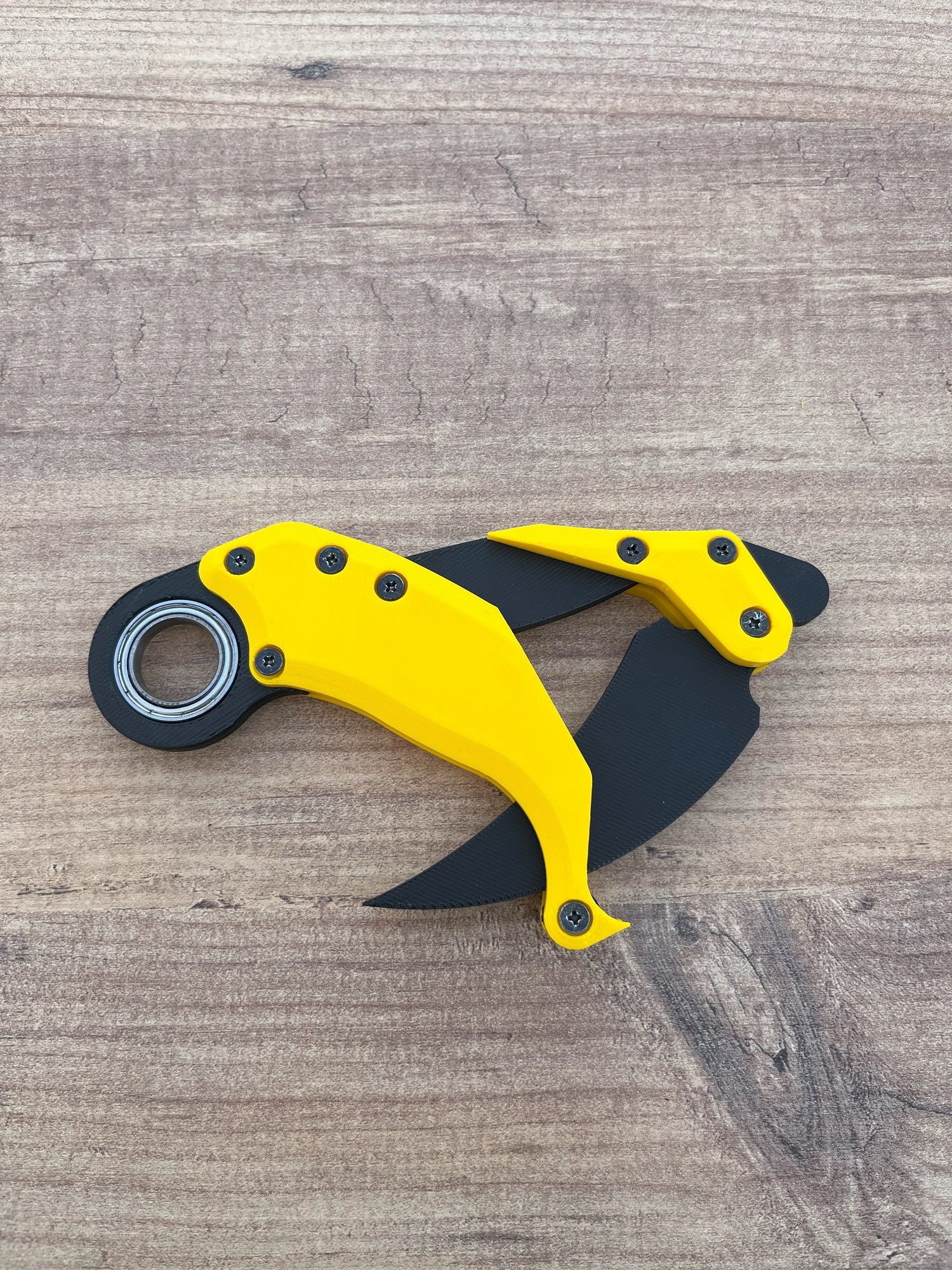 Gravity Karambit Rulmanlı - (Siyah - Pembe, Sarı, Turuncu, Yeşil - Kırmızı - Mavi) - Görsel 8