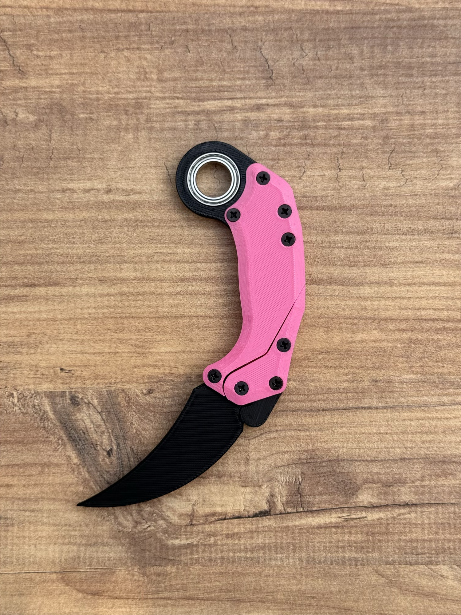 Gravity Karambit Rulmanlı - (Siyah - Pembe, Sarı, Turuncu, Yeşil - Kırmızı - Mavi) - Görsel 2