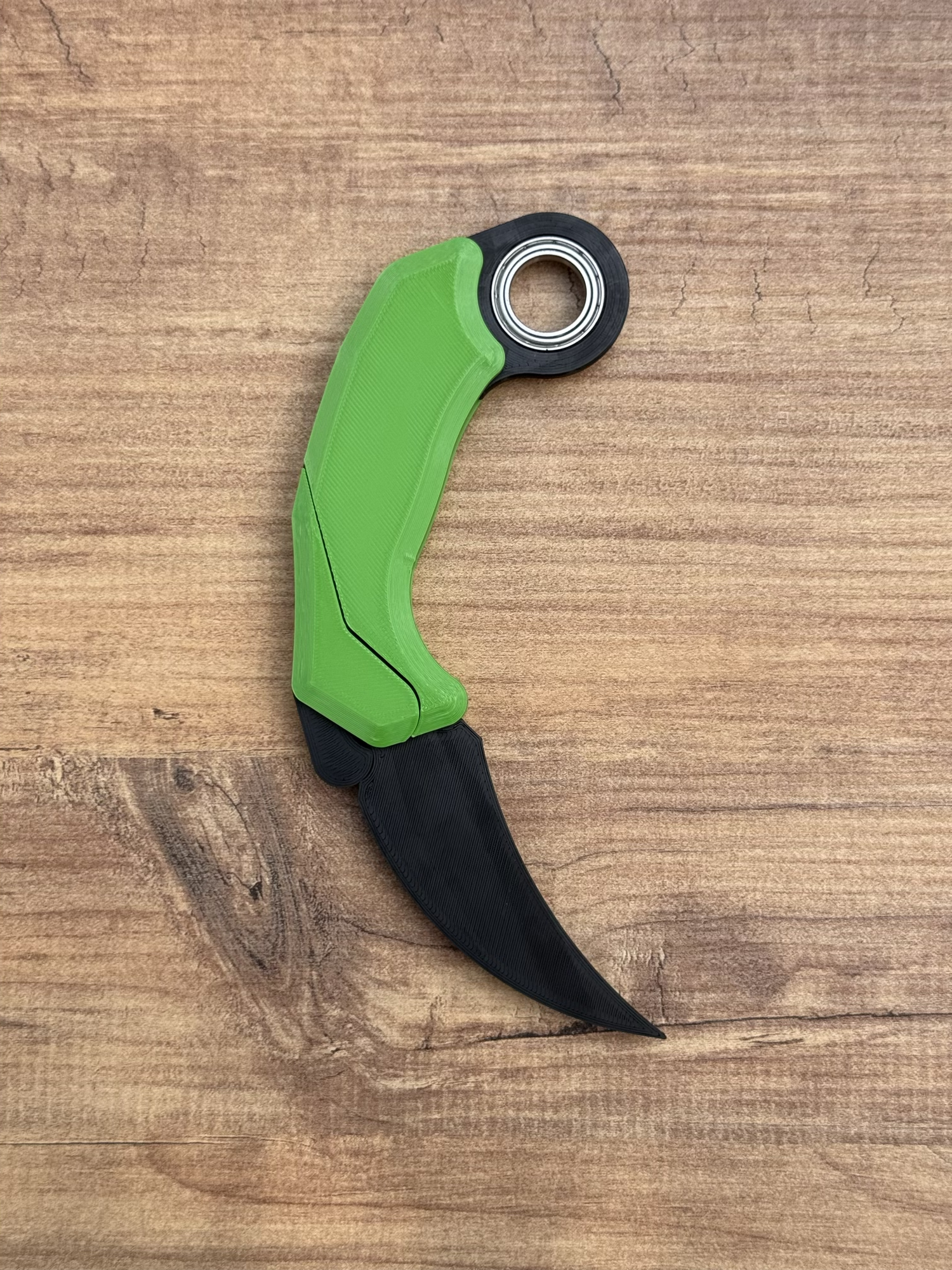 Gravity Karambit Rulmanlı - (Siyah - Pembe, Sarı, Turuncu, Yeşil - Kırmızı - Mavi) - Görsel 15