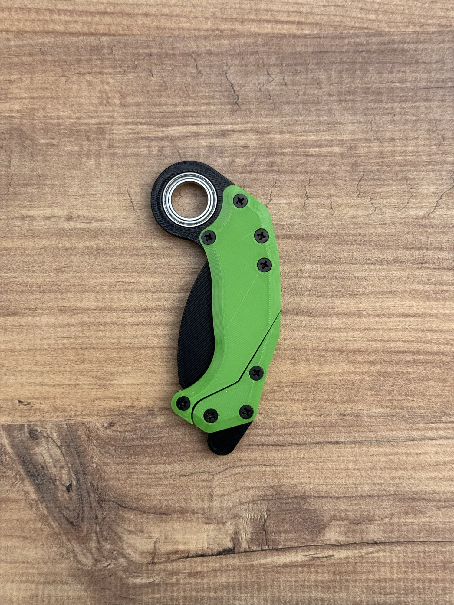 Gravity Karambit Rulmanlı - (Siyah - Pembe, Sarı, Turuncu, Yeşil - Kırmızı - Mavi) - Görsel 17